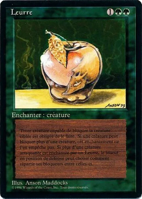 Lure, carta Magic di tipo Enchantment — Aura illustrata da Anson Maddocks