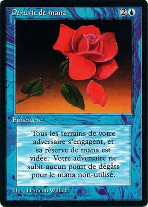 Mana Short, carta Magic di tipo Instant illustrata da Dameon Willich