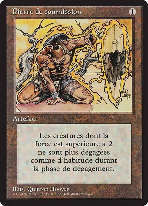 Meekstone, carta Magic di tipo Artifact illustrata da Quinton Hoover