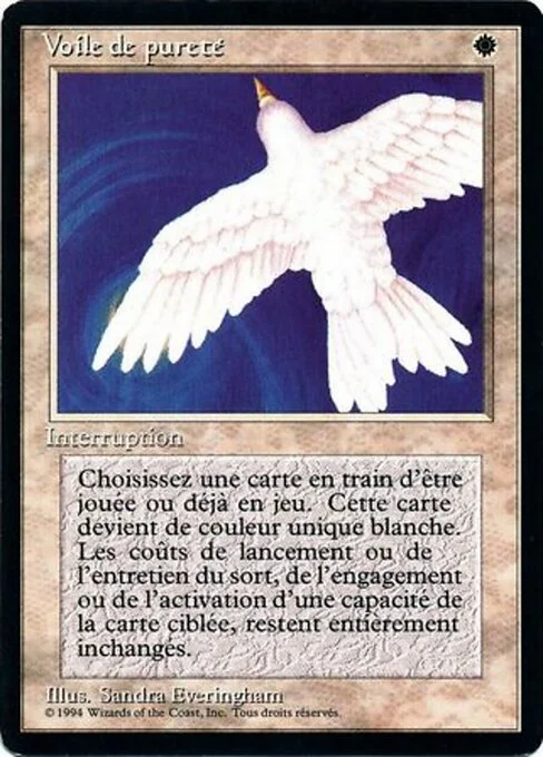 Purelace, carta Magic di tipo Instant illustrata da Sandra Everingham