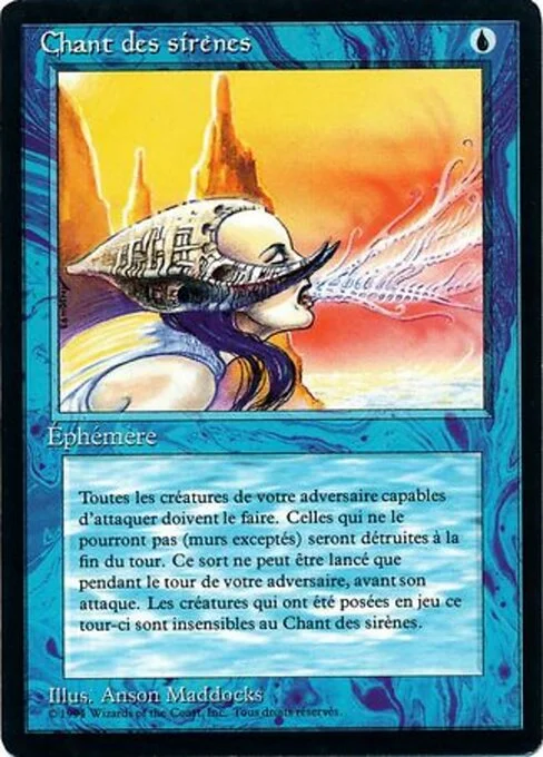 Siren's Call, carta Magic di tipo Instant illustrata da Anson Maddocks