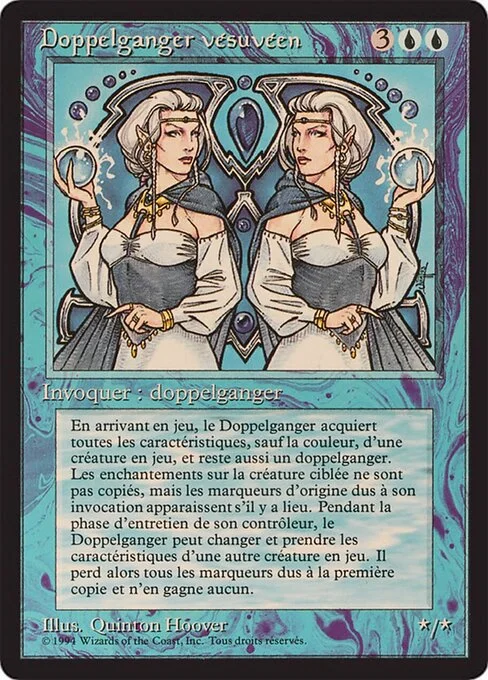 Vesuvan Doppelganger, carta Magic di tipo Creature — Shapeshifter illustrata da Quinton Hoover