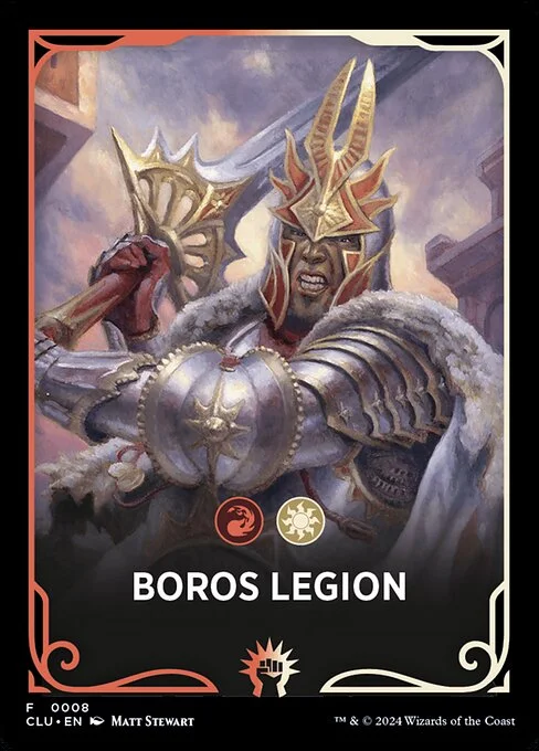 Boros Legion, carta Magic di tipo Card illustrata da Matt Stewart