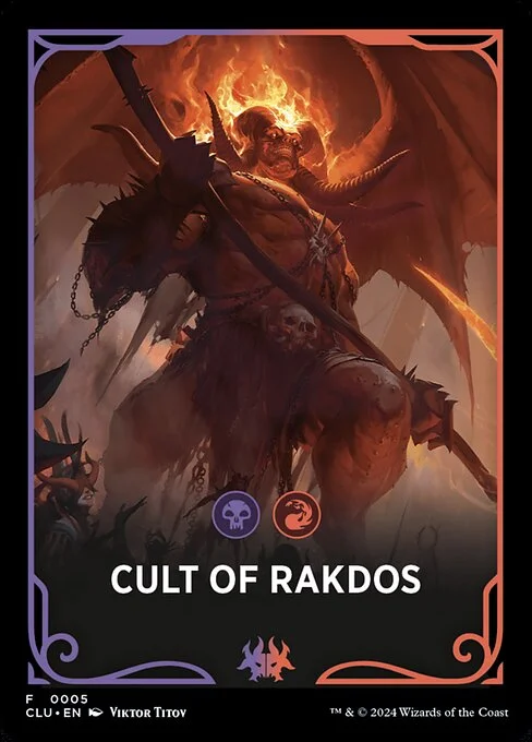 Cult of Rakdos, carta Magic di tipo Card illustrata da Viktor Titov