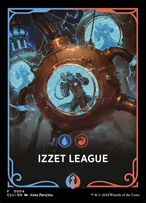 Izzet League, carta Magic di tipo Card illustrata da Anna Pavleeva