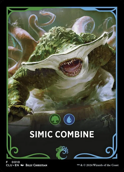 Simic Combine, carta Magic di tipo Card illustrata da Billy Christian