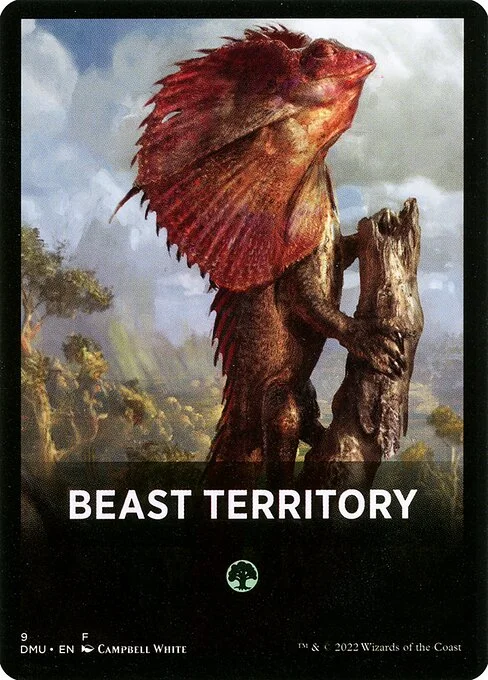 Beast Territory, carta Magic di tipo Card illustrata da Campbell White