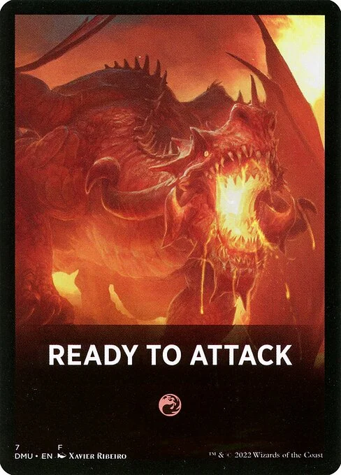 Ready to Attack, carta Magic di tipo Card illustrata da Xavier Ribeiro