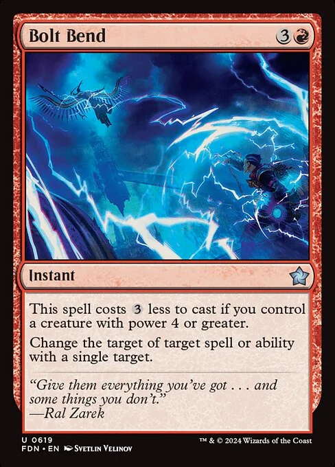 Bolt Bend, carta Magic di tipo Instant illustrata da Svetlin Velinov