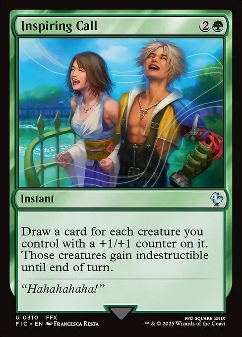 Inspiring Call, carta Magic di tipo Instant illustrata da Francesca Resta