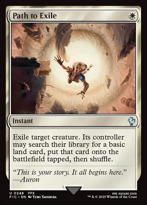 Path to Exile, carta Magic di tipo Instant illustrata da Yumi Yaoshida