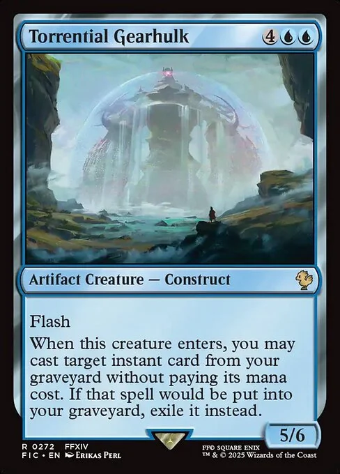 Torrential Gearhulk, carta Magic di tipo Artifact Creature — Construct illustrata da Erikas Perl