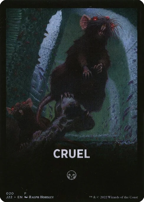 Cruel, carta Magic di tipo Card illustrata da Ralph Horsley