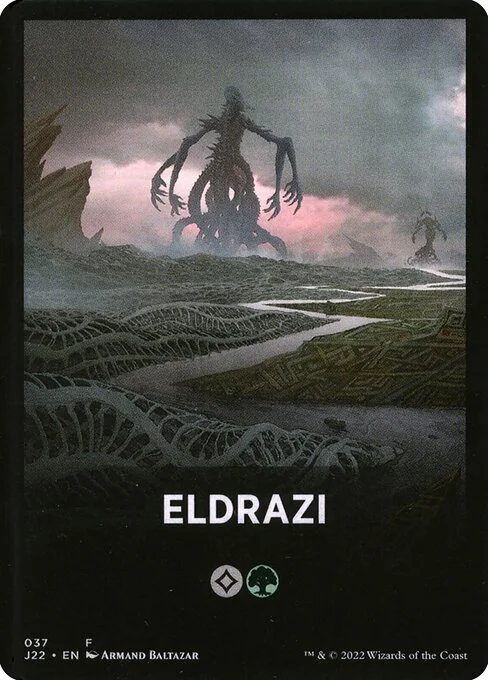Eldrazi, carta Magic di tipo Card illustrata da Armand Baltazar