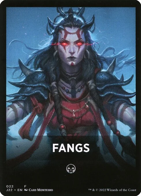 Fangs, carta Magic di tipo Card illustrata da Caio Monteiro