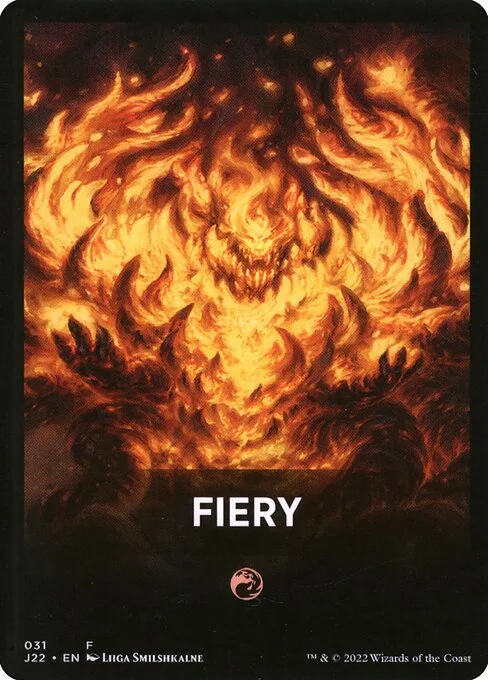 Fiery, carta Magic di tipo Card illustrata da Liiga Smilshkalne
