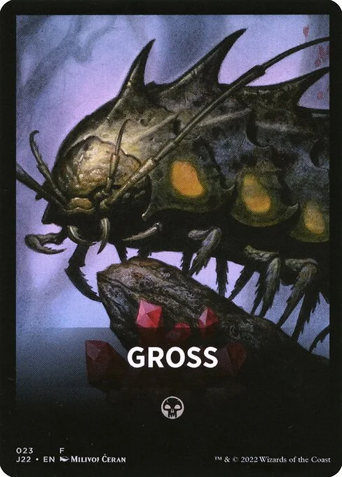 Gross, carta Magic di tipo Card illustrata da Milivoj Ćeran