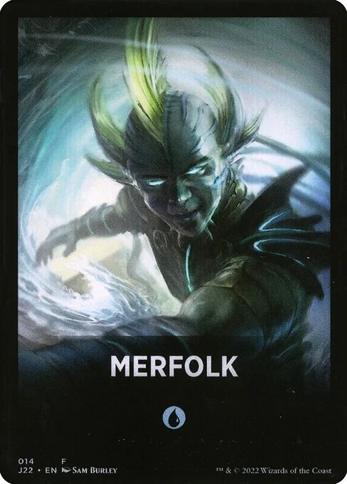 Merfolk, carta Magic di tipo Card illustrata da Sam Burley