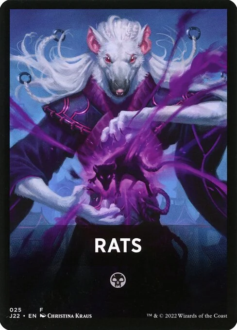 Rats, carta Magic di tipo Card illustrata da Christina Kraus