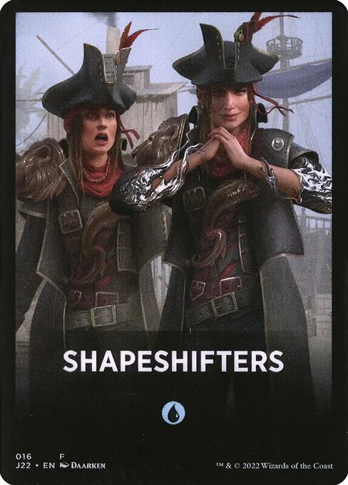 Shapeshifters, carta Magic di tipo Card illustrata da Daarken