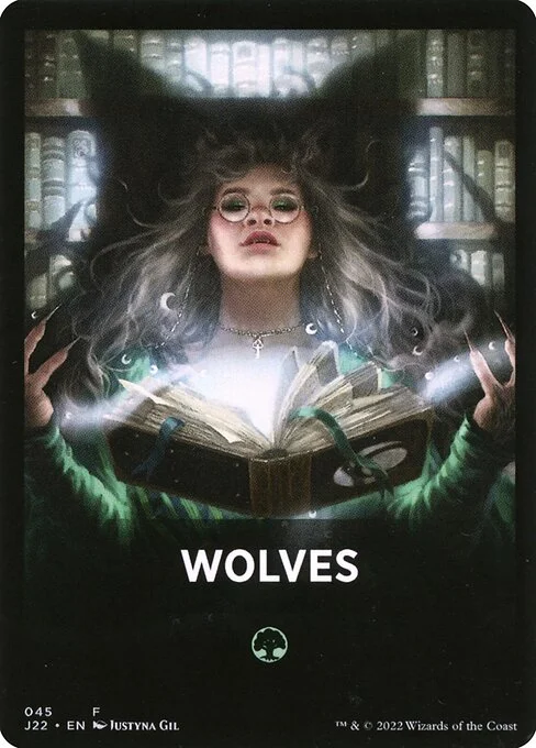 Wolves, carta Magic di tipo Card illustrata da Justyna Dura