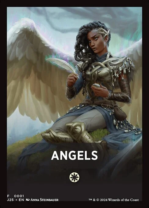 Angels, carta Magic di tipo Card illustrata da Anna Steinbauer