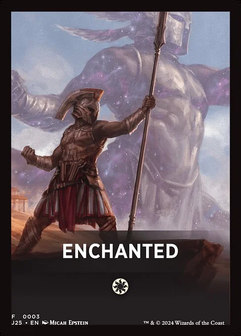 Enchanted, carta Magic di tipo Card illustrata da Micah Epstein