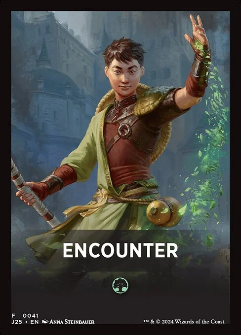 Encounter, carta Magic di tipo Card illustrata da Anna Steinbauer