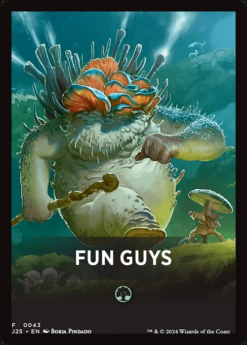 Fun Guys, carta Magic di tipo Card illustrata da Borja Pindado