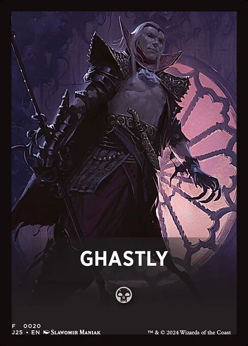 Ghastly, carta Magic di tipo Card illustrata da Slawomir Maniak