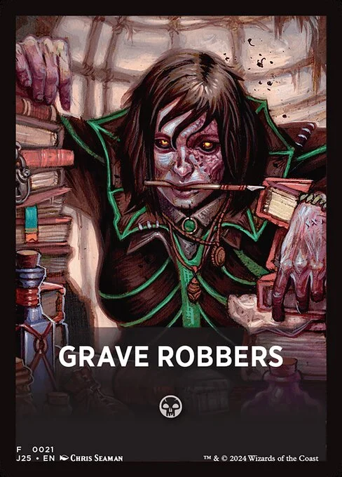 Grave Robbers, carta Magic di tipo Card illustrata da Chris Seaman