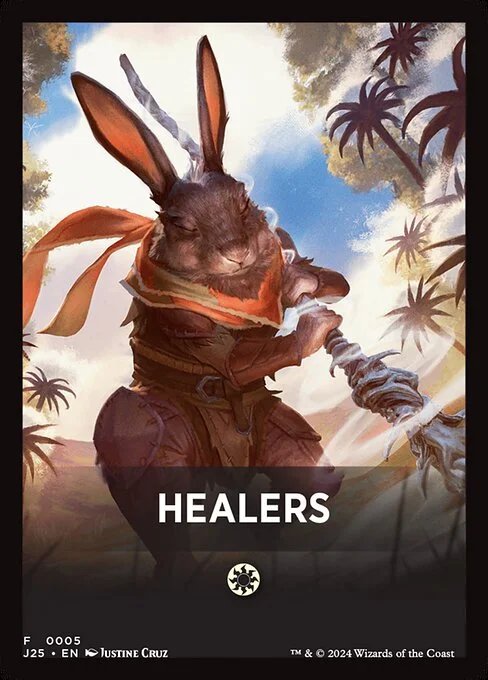 Healers, carta Magic di tipo Card illustrata da Justine Cruz