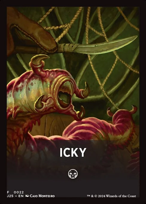 Icky, carta Magic di tipo Card illustrata da Caio Monteiro