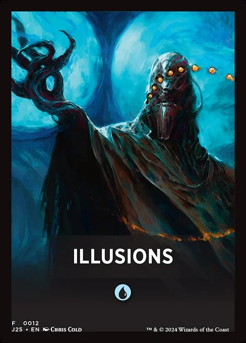 Illusions, carta Magic di tipo Card illustrata da Chris Cold