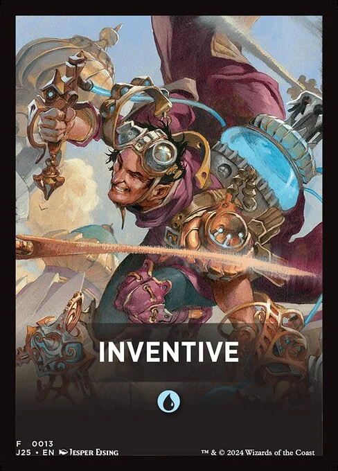 Inventive, carta Magic di tipo Card illustrata da Jesper Ejsing
