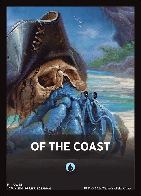 Of the Coast, carta Magic di tipo Card illustrata da Chris Seaman