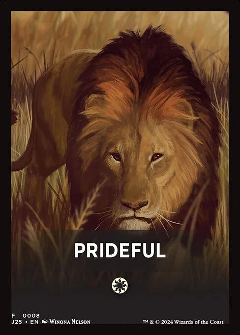 Prideful, carta Magic di tipo Card illustrata da Winona Nelson
