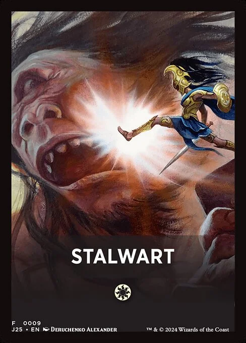 Stalwart, carta Magic di tipo Card illustrata da Deruchenko Alexander