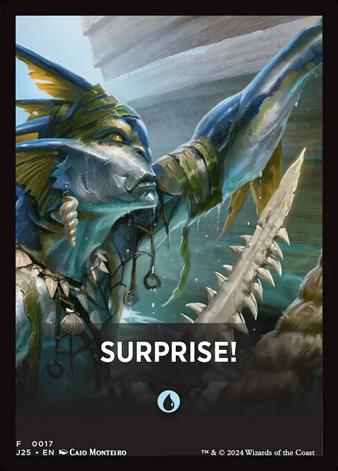Surprise!, carta Magic di tipo Card illustrata da Caio Monteiro