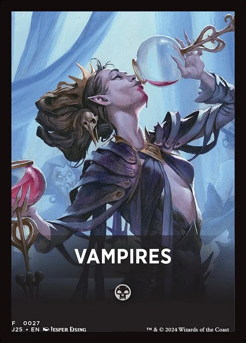 Vampires, carta Magic di tipo Card illustrata da Jesper Ejsing