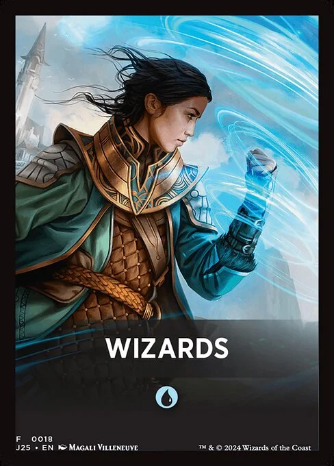 Wizards, carta Magic di tipo Card illustrata da Magali Villeneuve