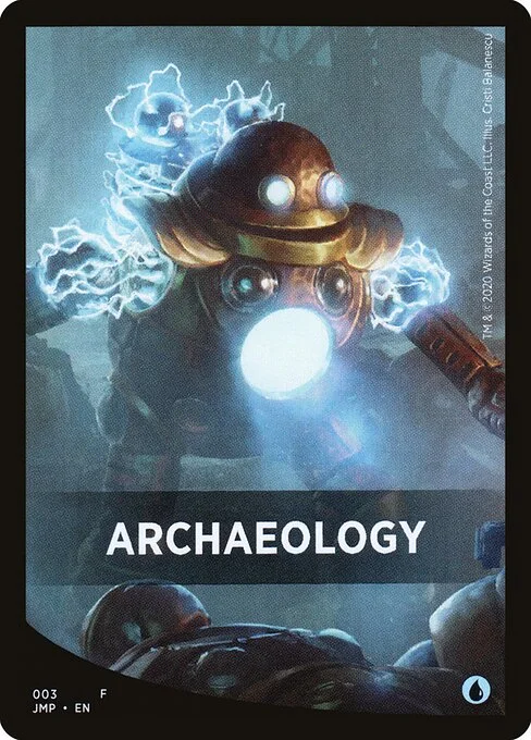Archaeology, carta Magic di tipo Card illustrata da Cristi Balanescu
