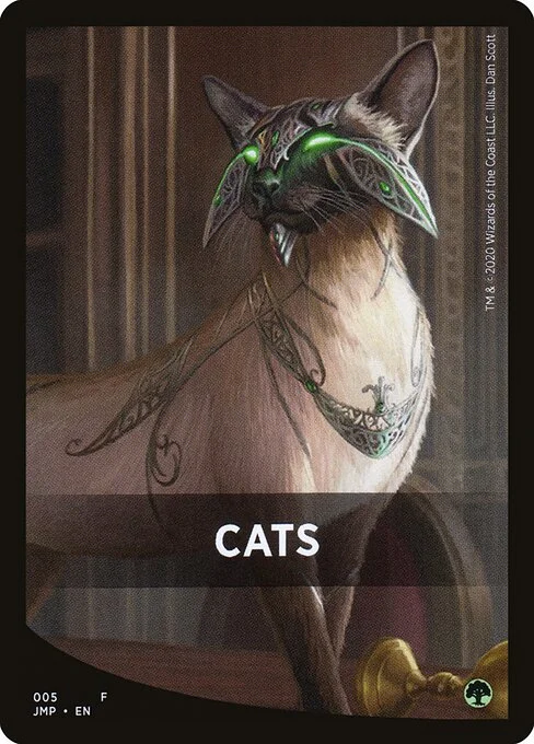 Cats, carta Magic di tipo Card illustrata da Dan Murayama Scott