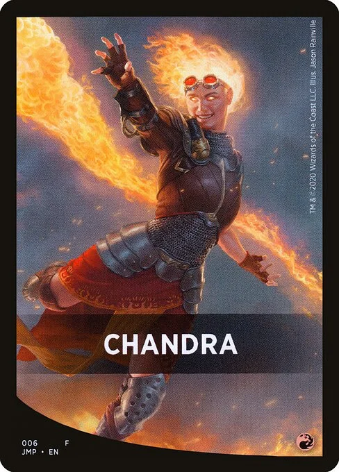 Chandra, carta Magic di tipo Card illustrata da Jason Rainville