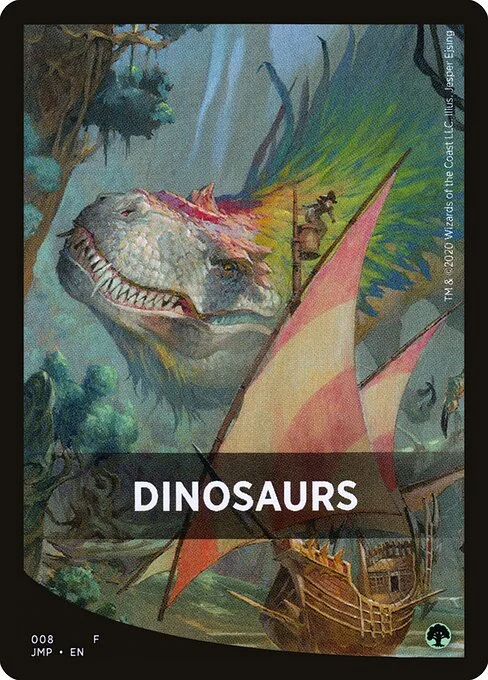 Dinosaurs, carta Magic di tipo Card illustrata da Jesper Ejsing