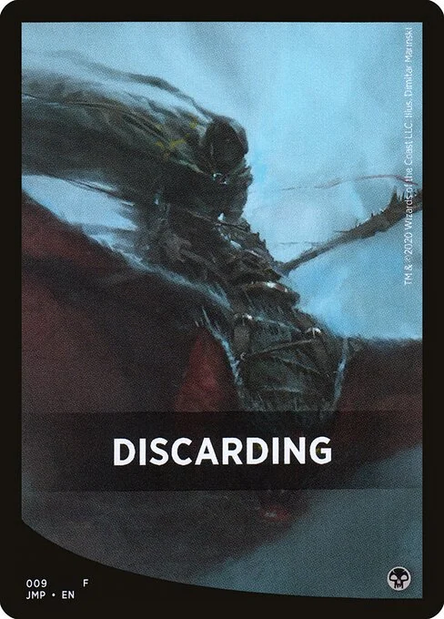 Discarding, carta Magic di tipo Card illustrata da Dimitar Marinski