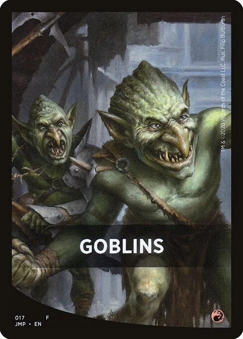Goblins, carta Magic di tipo Card illustrata da Filip Burburan