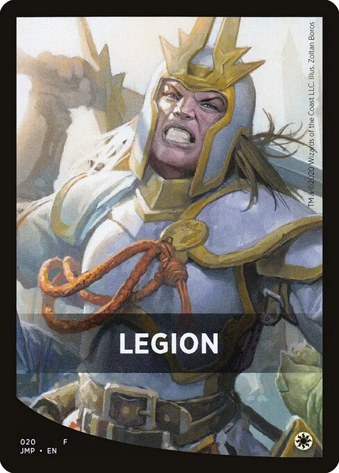 Legion, carta Magic di tipo Card illustrata da Zoltan Boros