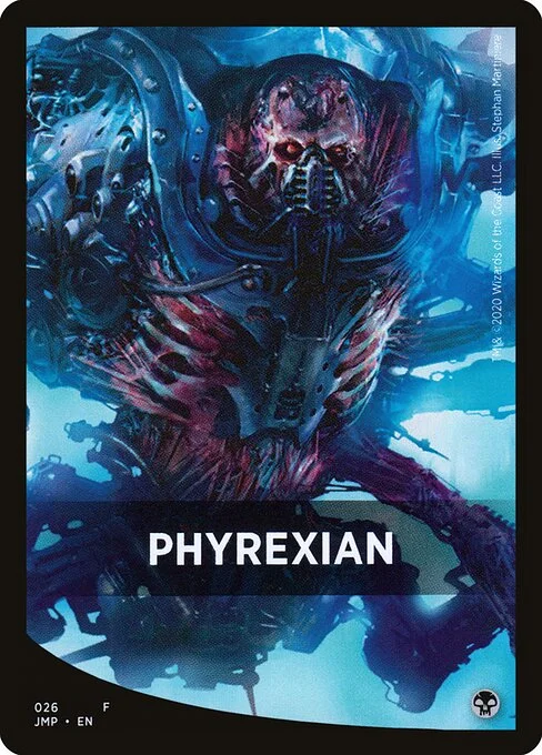 Phyrexian, carta Magic di tipo Card illustrata da Stephan Martiniere