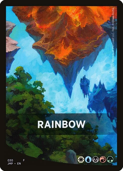 Rainbow, carta Magic di tipo Card illustrata da Andreas Rocha